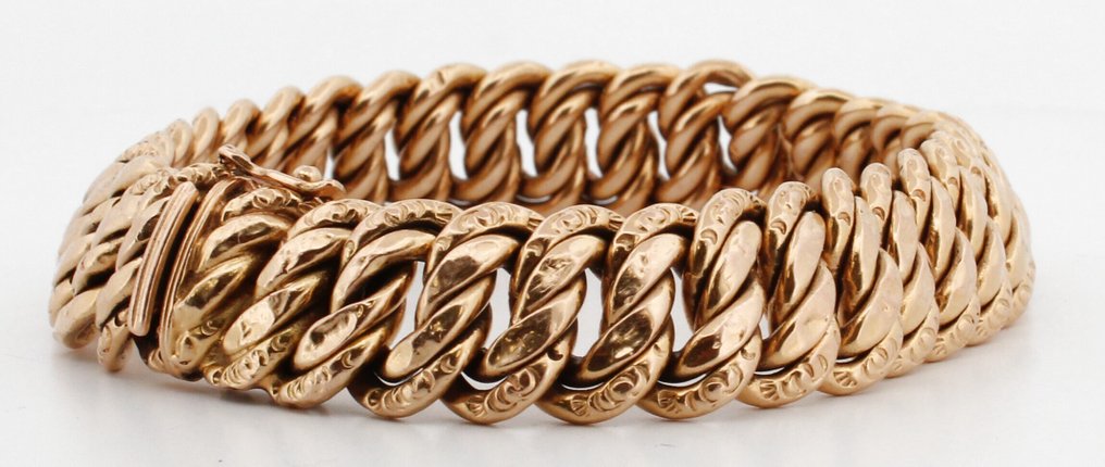 沒有保留價 - 手鈪 - 18 克拉 黃金 #1.0