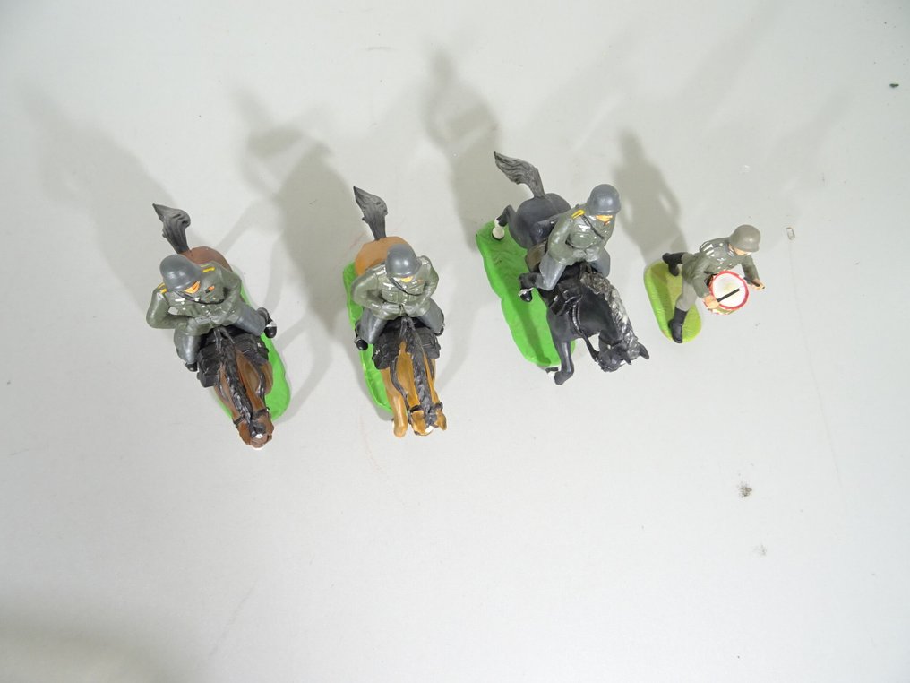 Figur - 4x Figuren  (4) - Elastolin #1.0