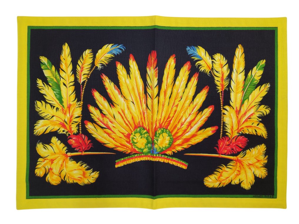 Hermès - Lot de 2 sets de table - Nappe  - 32 cm - 45.5 cm #2.1