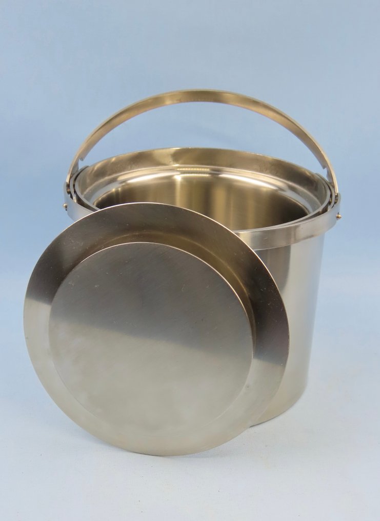 Stelton - Arne Jacobsen - 冰桶 - 不锈钢 - 中世纪风格 #1.0