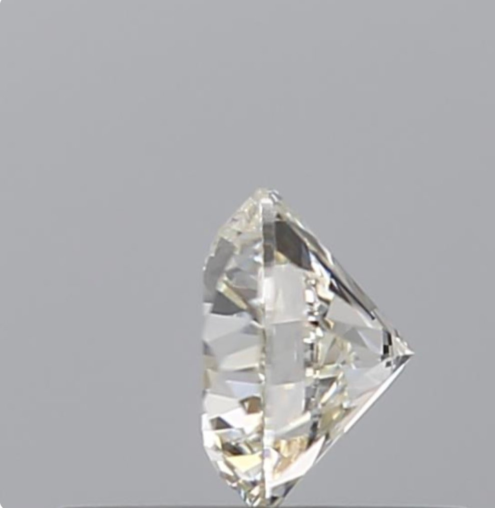 Fără preț de rezervă - 1 pcs Diamant (Natural) - 0.30 ct - Rotund - G - IF - IGI (Institutul gemologic internațional) #1.0