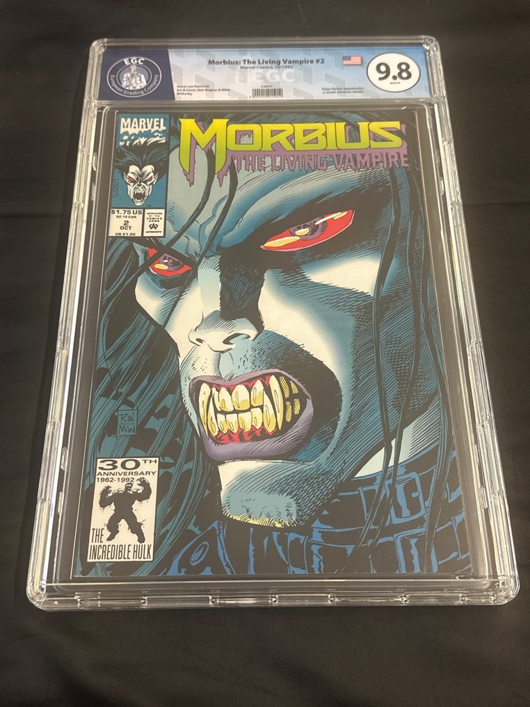 Morbius: The Living Vampire (Vol. 1) #1 + 2 - EGC 9.8 + 9.8 - 1st ongoing solo title featuring Morbius - 2 Graded comic - 第一版 - 1992 #2.1