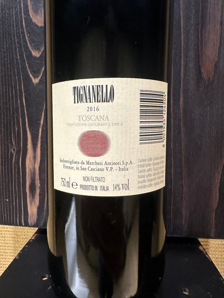 2016 Marchesi Antinori, Tignanello - Toscana IGT - 1 Bottiglia (0,75 litri) #4.3