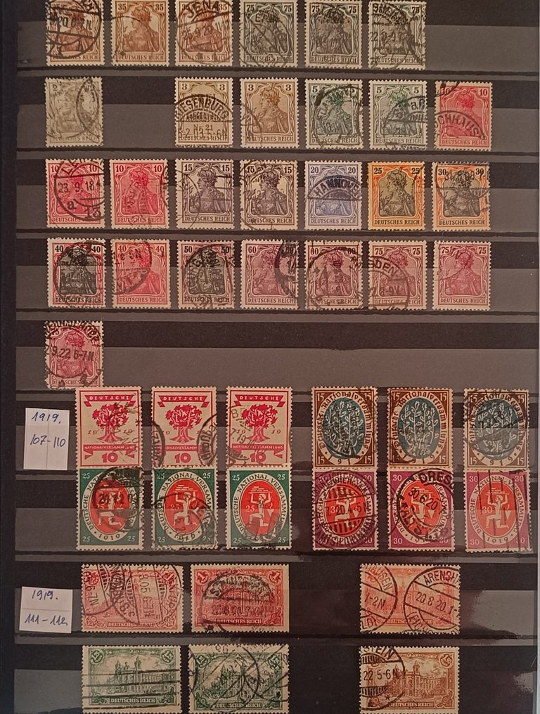 Német Birodalom 1875/1945 - & Bohemia és Moravia + Levelek #4.3