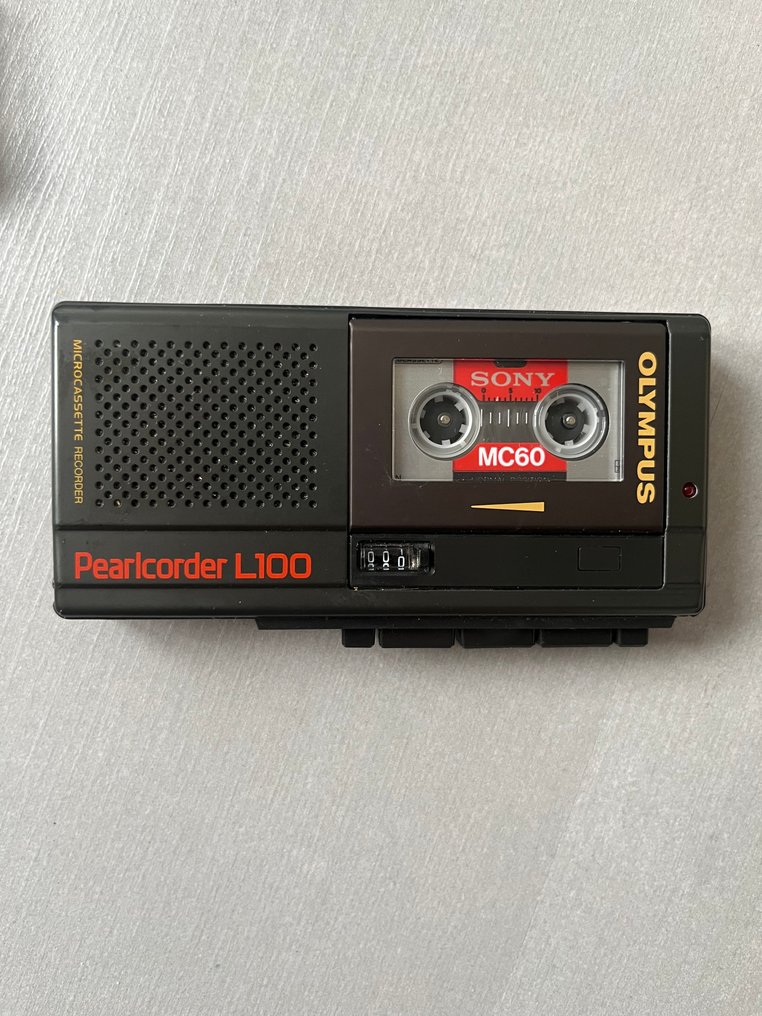 Olympus - L100 pearlcorder mikrocassetteoptager Lydoptager #4.3