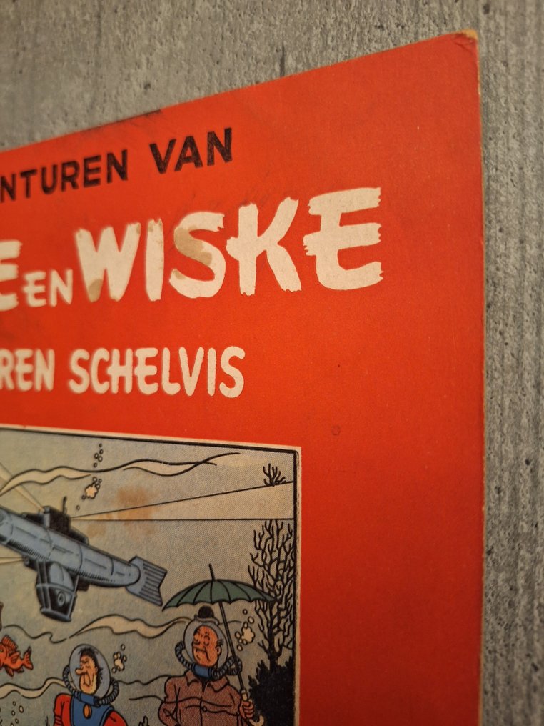 Suske en Wiske RV-23 - De IJzeren Schelvis - 1 Album - Ensipainos - 1955 #3.2