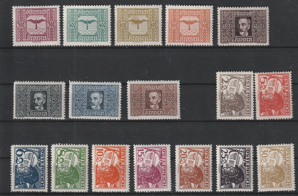 奧地利 1922/1935 - 这一时期的航空邮寄 #1.0