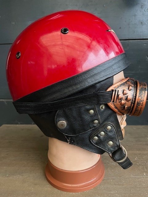 复古的MV AGUSTA头盔带尘罩 - Duralbu Forte - Jet helm #4.3