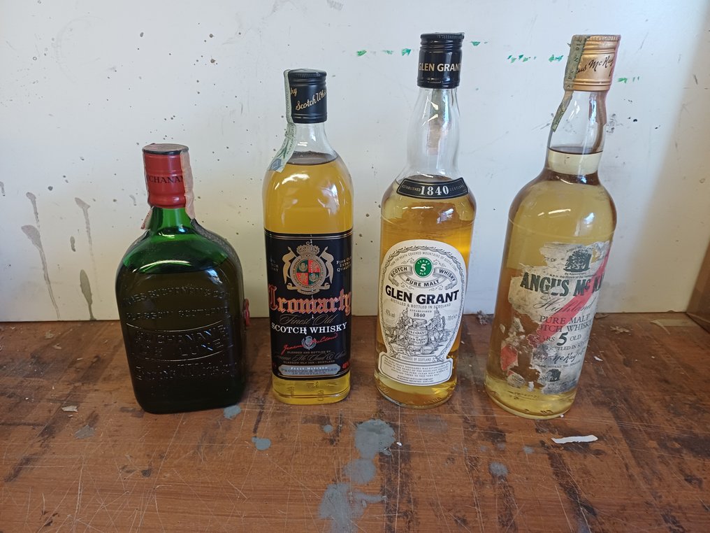 Glen Grant 5yo + Angus MC Kay + Buchanan + Kromarty - 70 cl, n/a - 4 flaschen #1.0