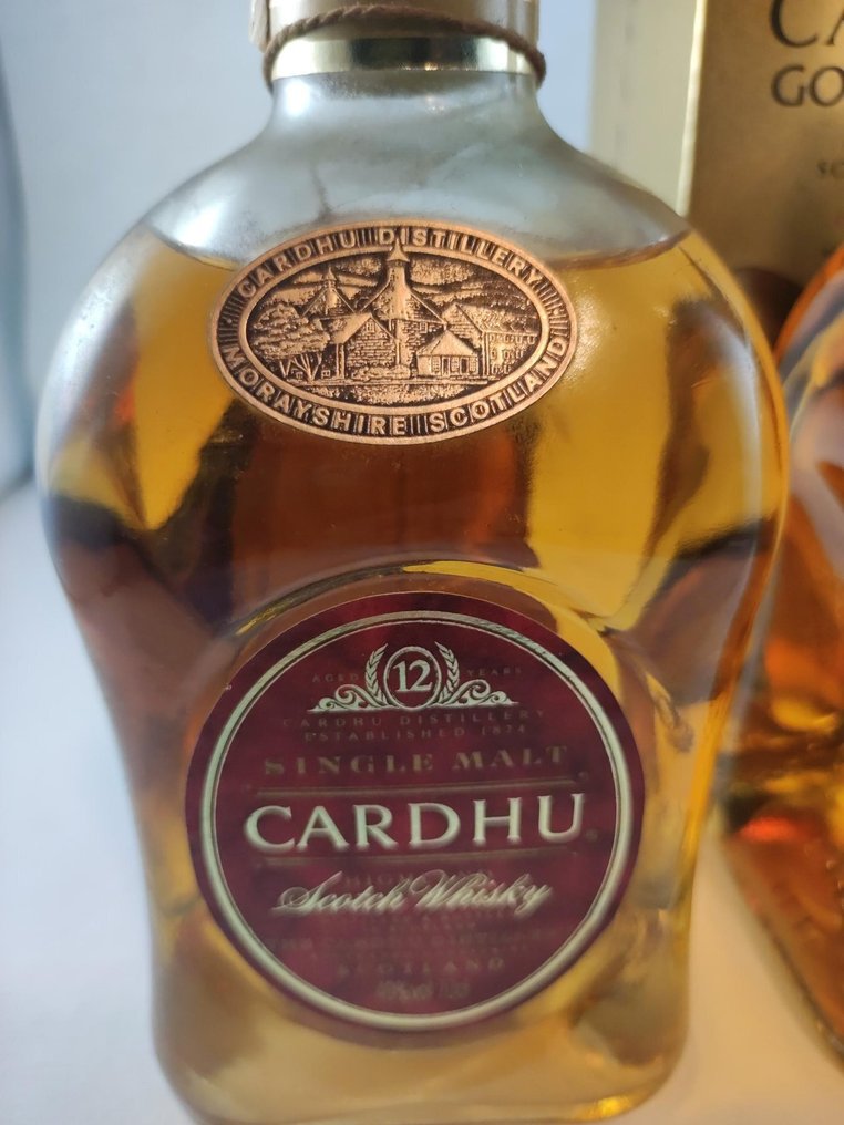 Cardhu 12yo + Cardhu Gold Reserve - 70 cl - 2 flasker #3.2