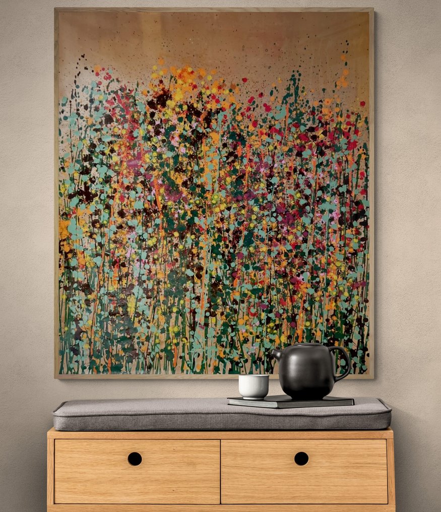 Jane Grieco - Noche tranquila - Tableau, unique, format XXL. #3.2