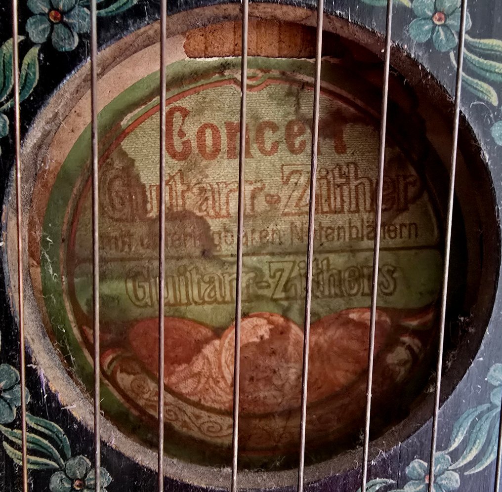 Antieke "Concert Guitarr - Zither" -  - Μουσικά όργανα  (χωρίς τιμή ασφαλείας) #1.0