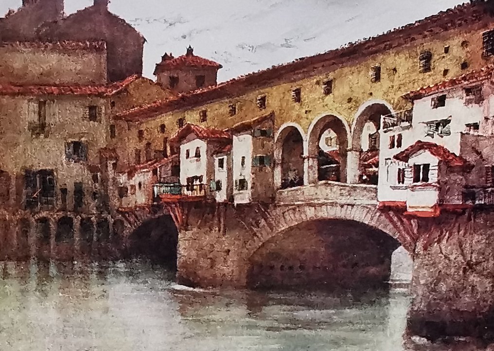 R. C. Goff (Illustrator) - Florence and some Tuscan Cities painted - 1905 #1.0