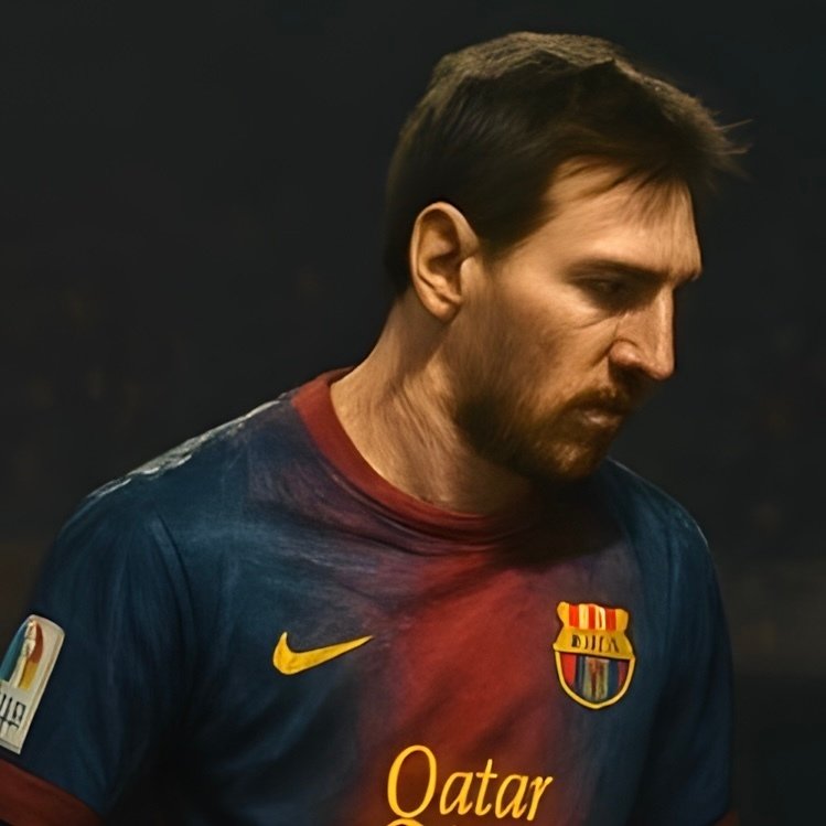 AT9 - [Canvas XL] Messi & Daffy – Blaugrana Night #3.2