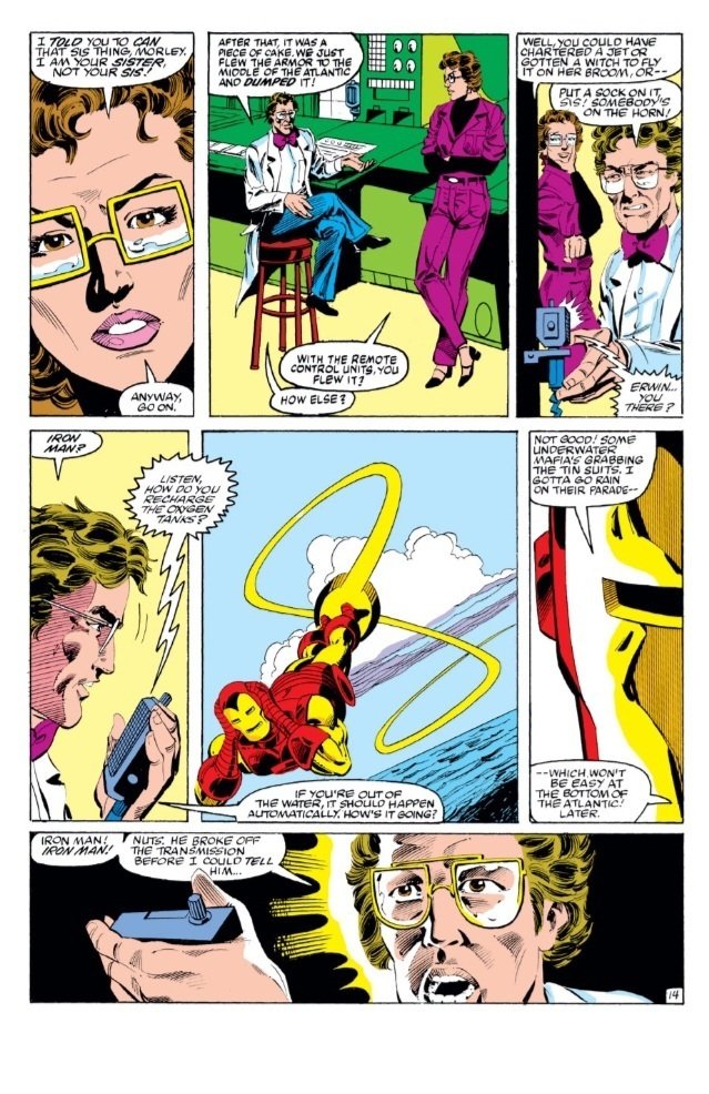 McDonnell, Luke - 1 Original page - Iron Man - #175 page 14 - 1983 #4.3