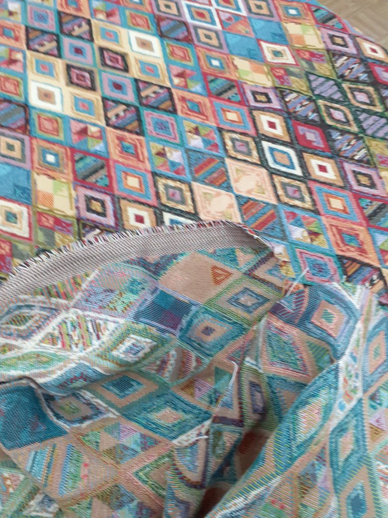 室内装潢面料  - 2 m - 2.8 m - 挂毯设计 阿兹特克 #3.2