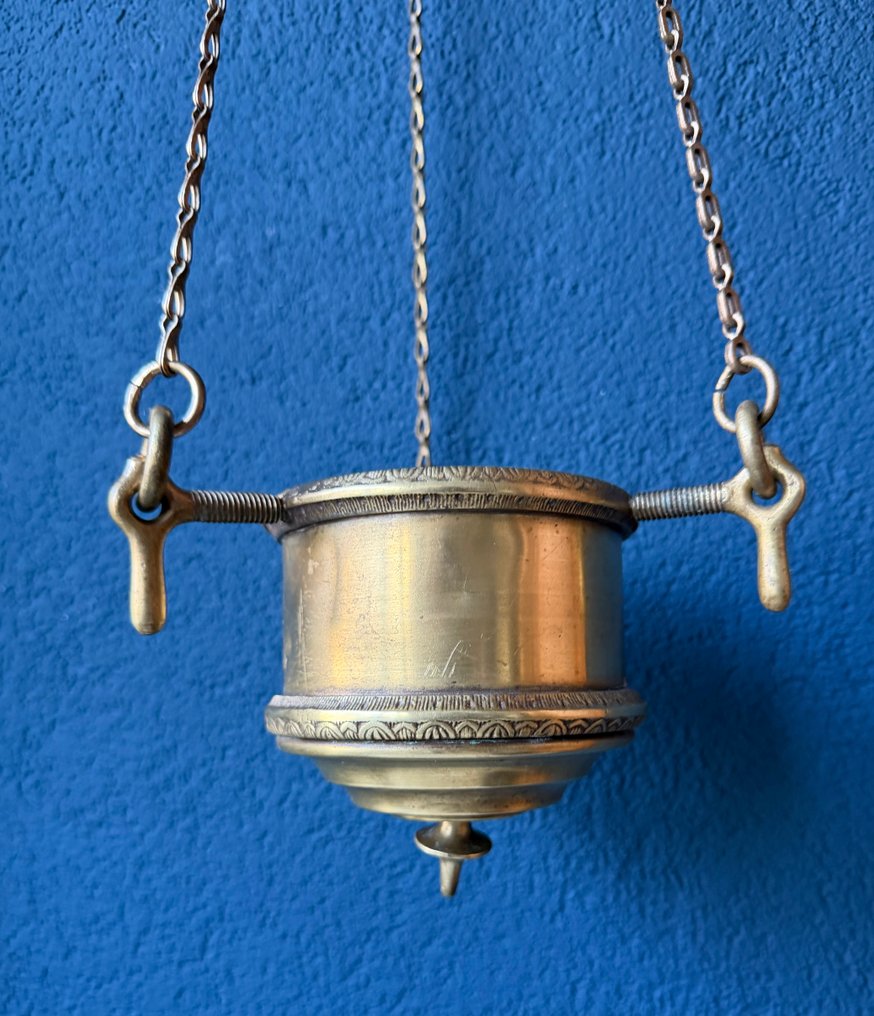 Oggetti religiosi e spirituali - Bronzo, Ottone - 1850-1900 - Lampadadivina #2.1