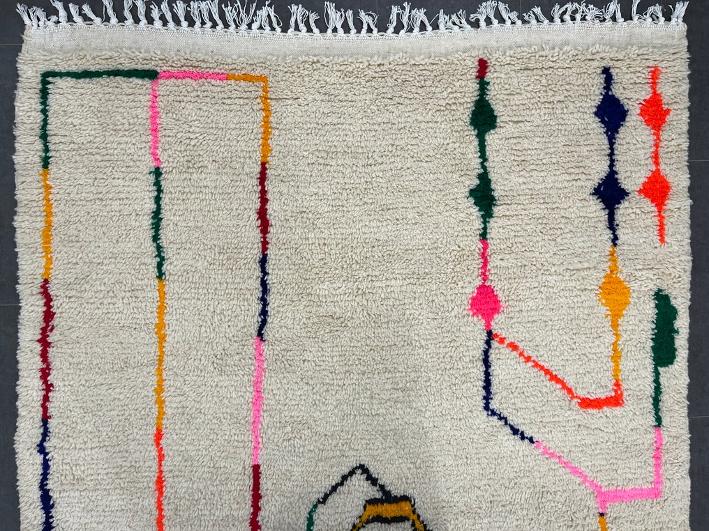 Berber, Handmade Berber wool rug - Rug - 261 cm - 156 cm - Thick and soft wool #4.3