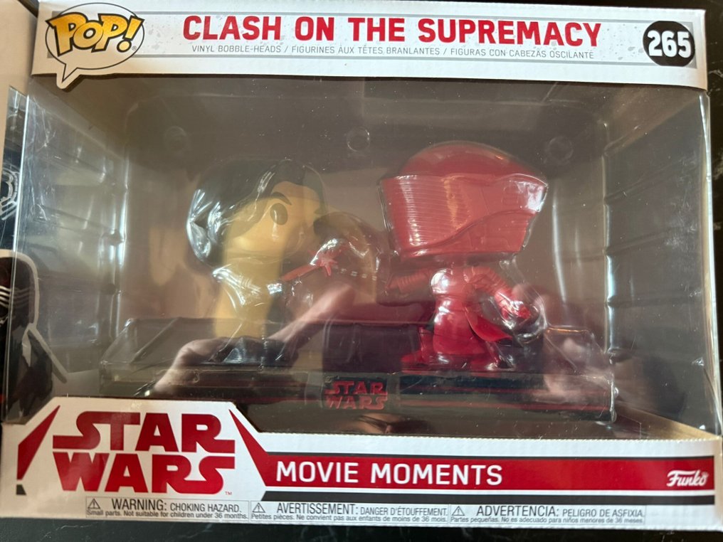 Funko - Funko Pop Star Wars Moments: The Mandalorian, Grogu, Kylo Ren, Clash on the supremacy #3.2