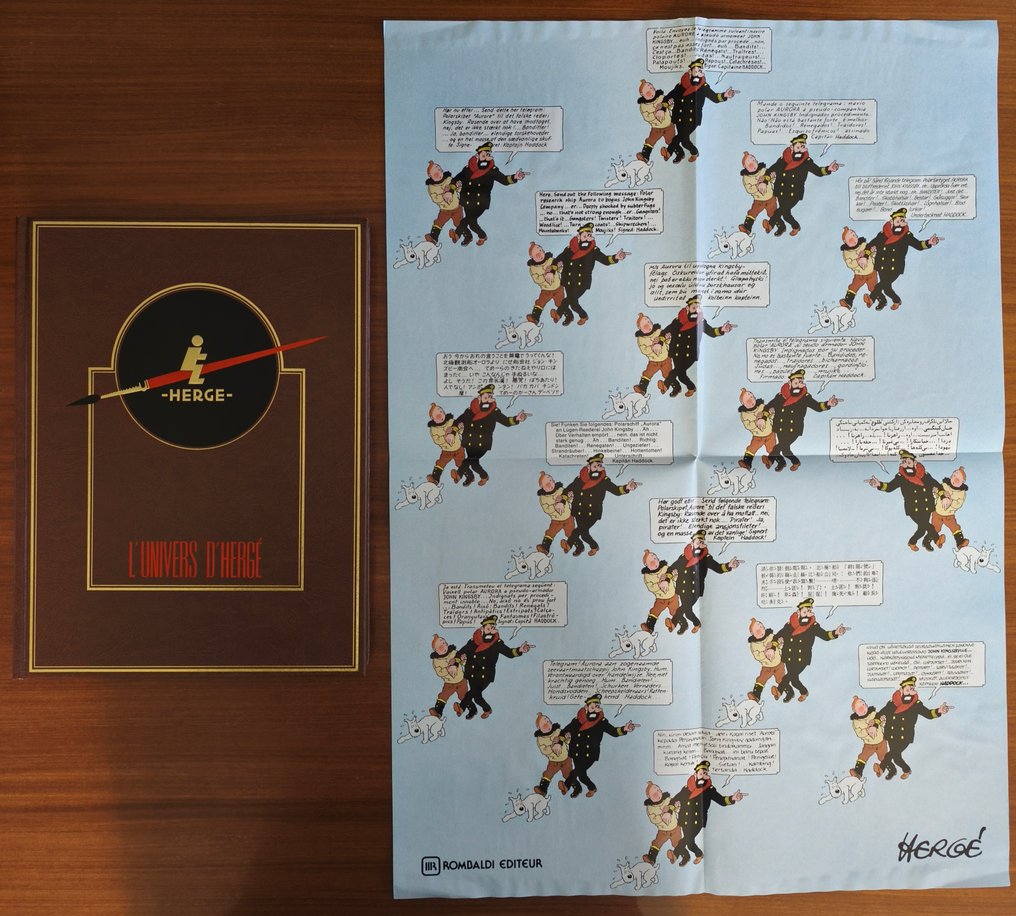 Hergé T1 - L'univers d'Hergé - Tome 1 - C - Tirage limité numéroté + Poster Rombaldi - 1 Album - 1987 #1.0