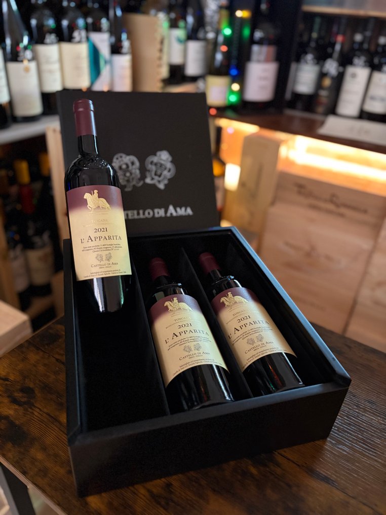 2021 Castello di Ama, L’Apparita - Τοσκάνη, Super Tuscans - 6 Bottles (0.75L) #4.3
