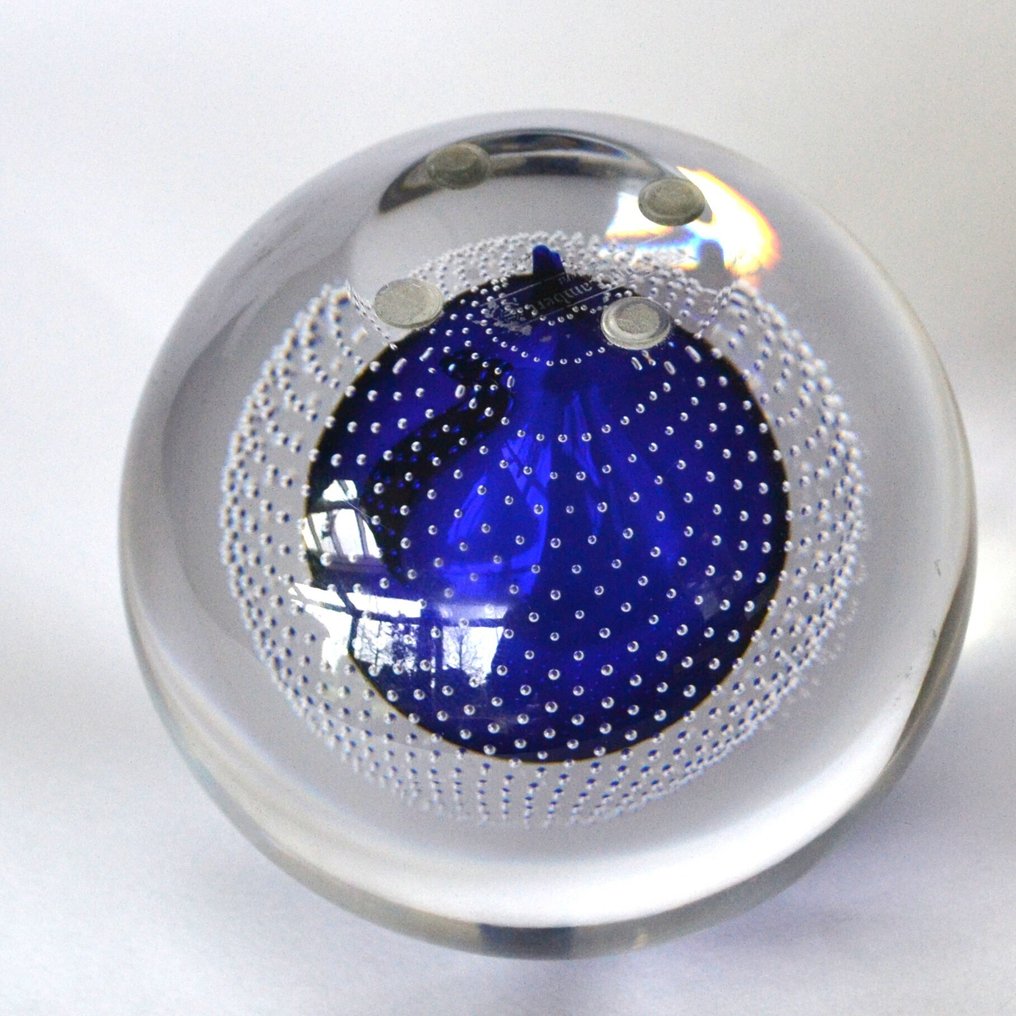 Val Saint Lambert - Romano Carrera - Paperweight - Crystal #3.2