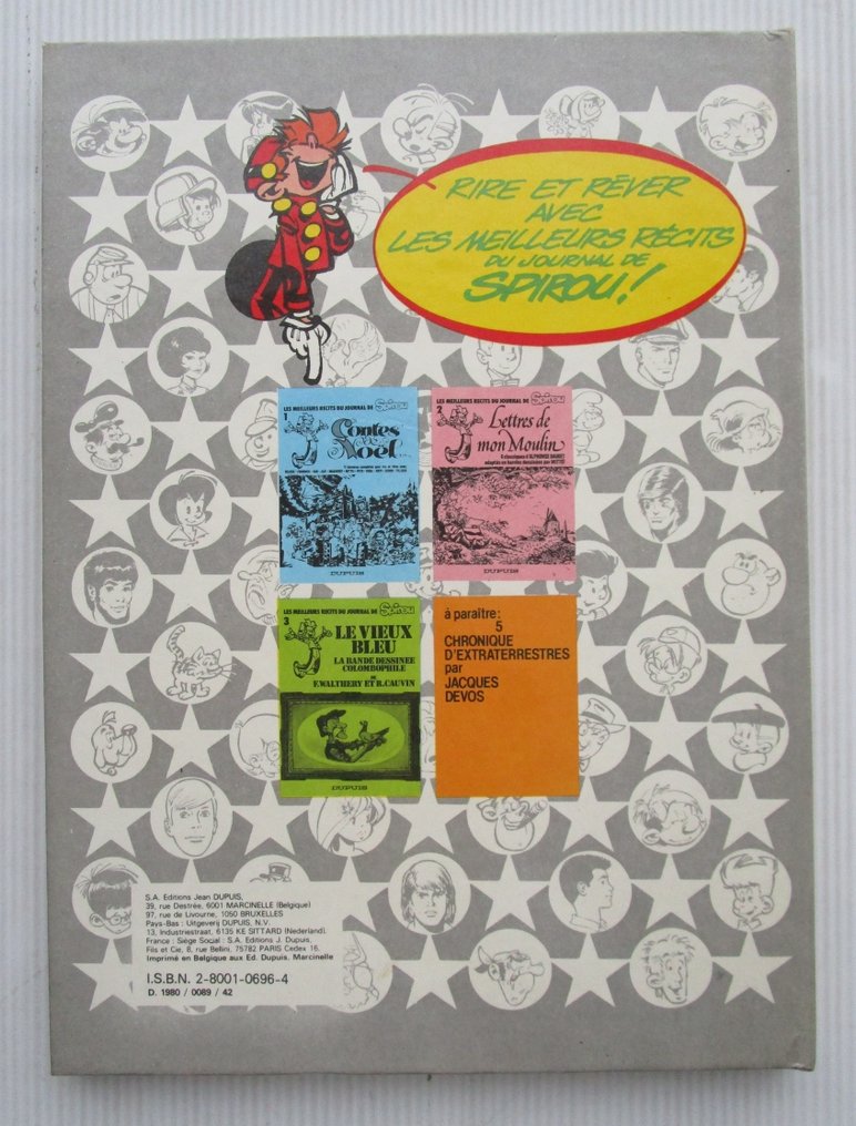 Walthéry - La Vî bleû + dédicace - C - 1 Album - Prima edizione - 1980 #3.2