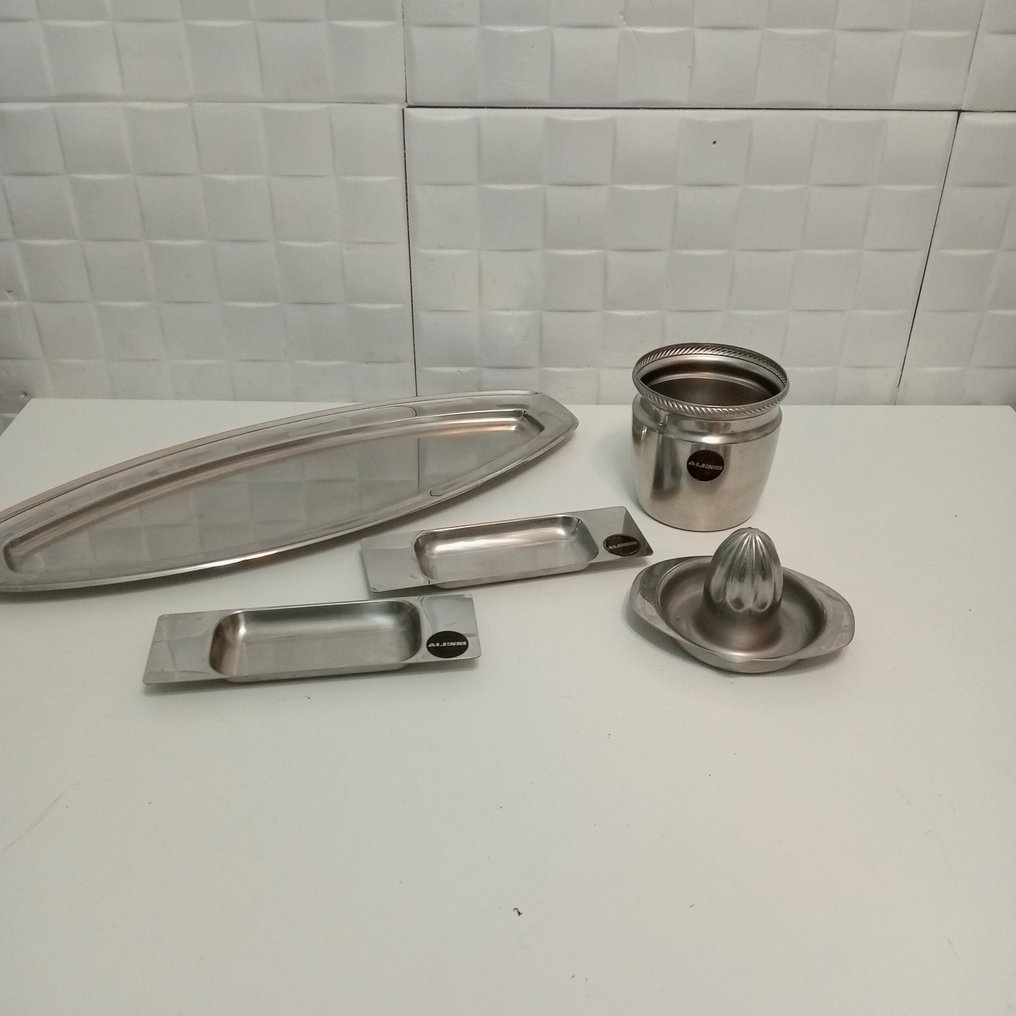 Alessi - Tray (5) - Steel - Tray and others #1.0