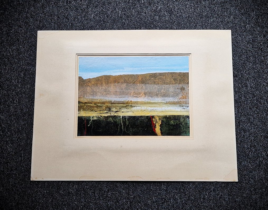 Esma Yiğitoğlu (Zincidere, 1944 – Rotterdam, 2009) - misty (Turkish) landscape #1.0