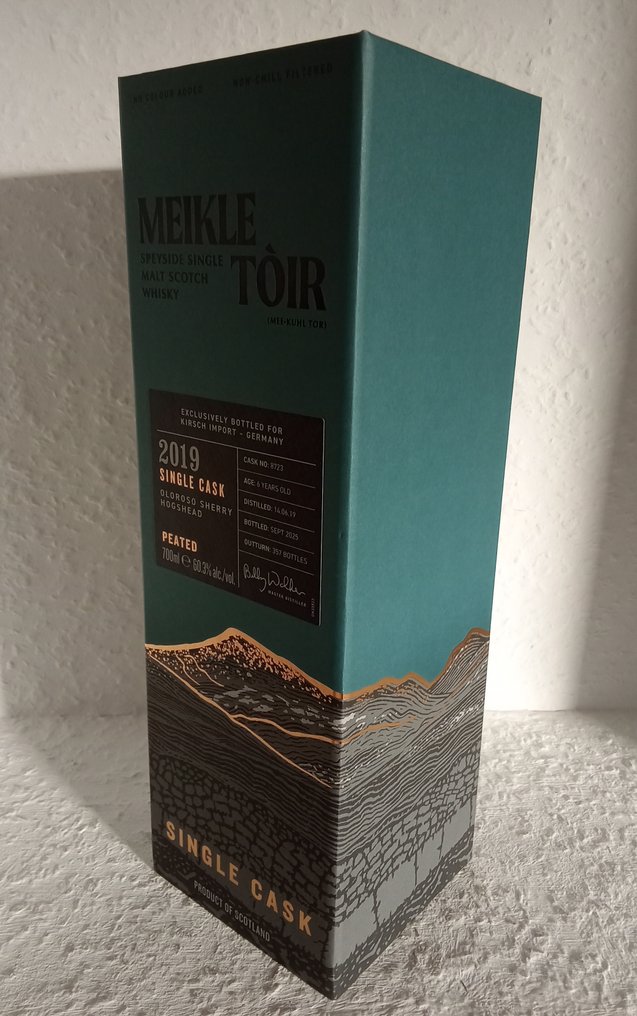 Meikle Tòir 2019 6 years old Oloroso Sherry Hogshead no. 8723 - Germany Exclusive - b. 2025 - 700ml #1.0