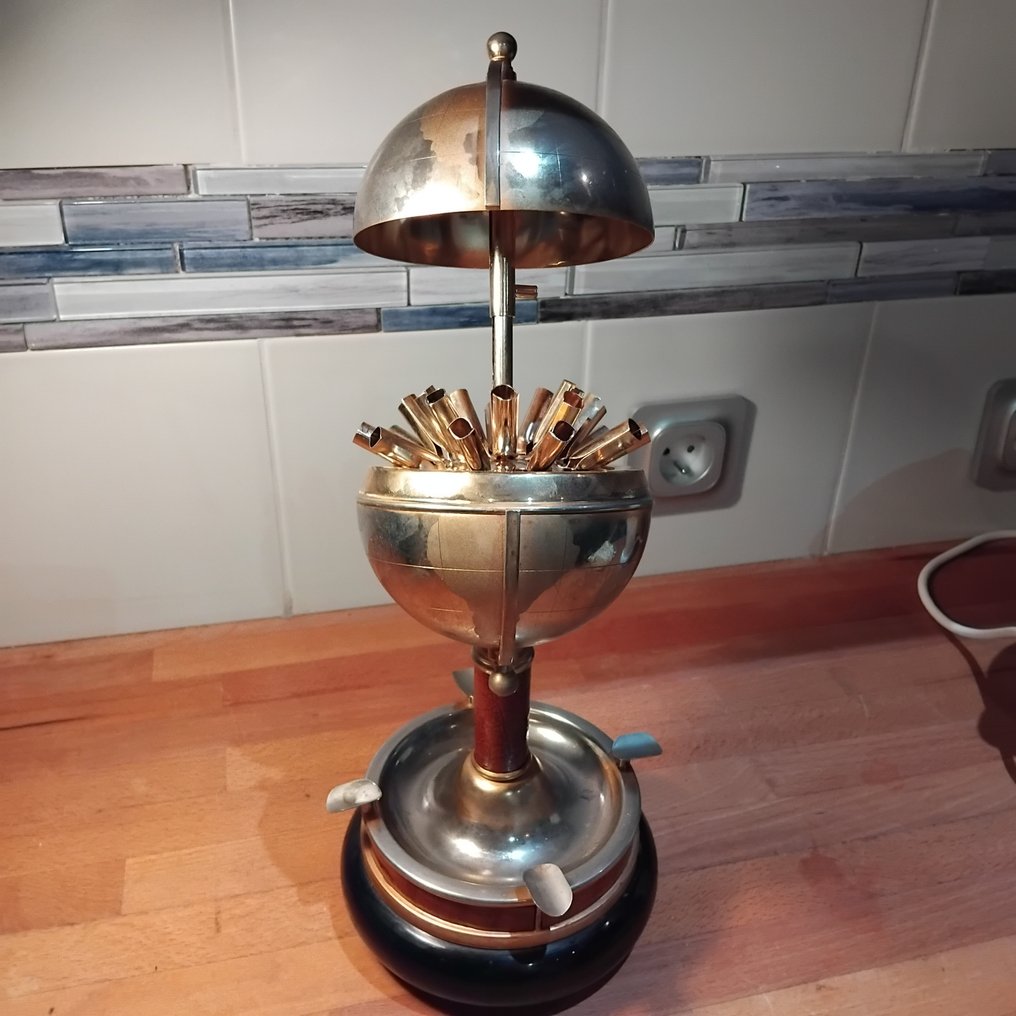 Présentoir à cigarettes - Μουσικό κουτί - Γαλλία - 1967 - Μουσική παράσταση Globe 1967 #1.0