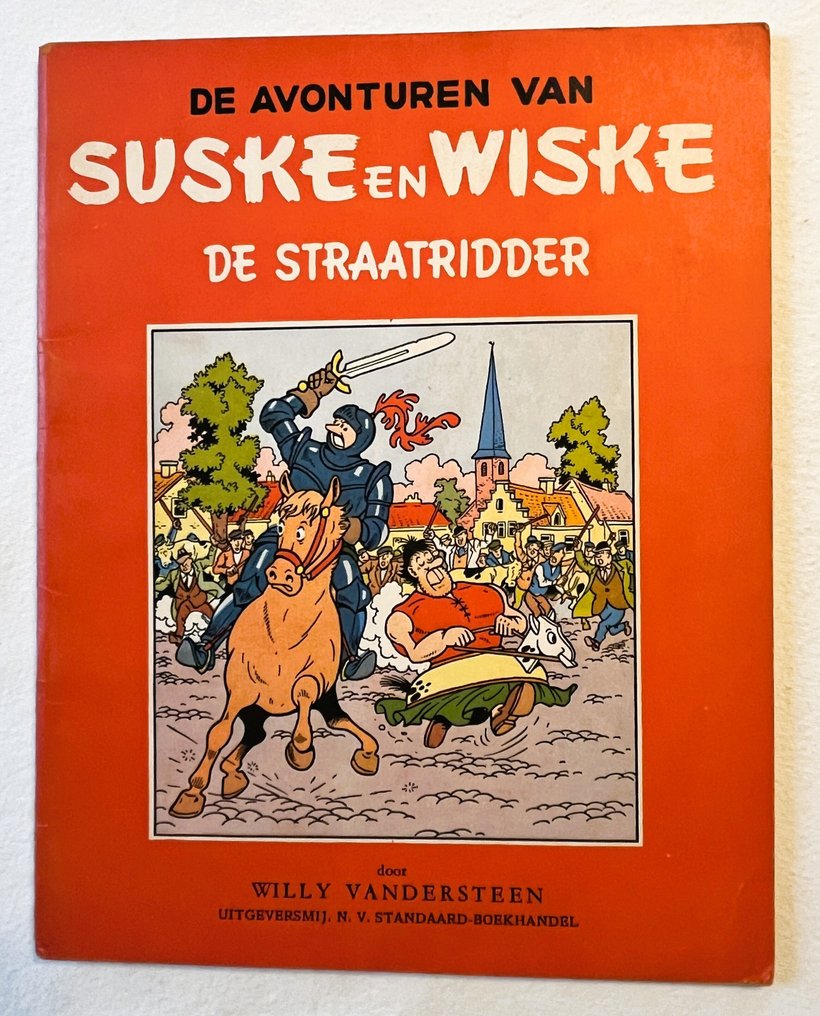 Suske en Wiske RV-25 - De straatridder - 1 Album - EO - 1955 #1.0