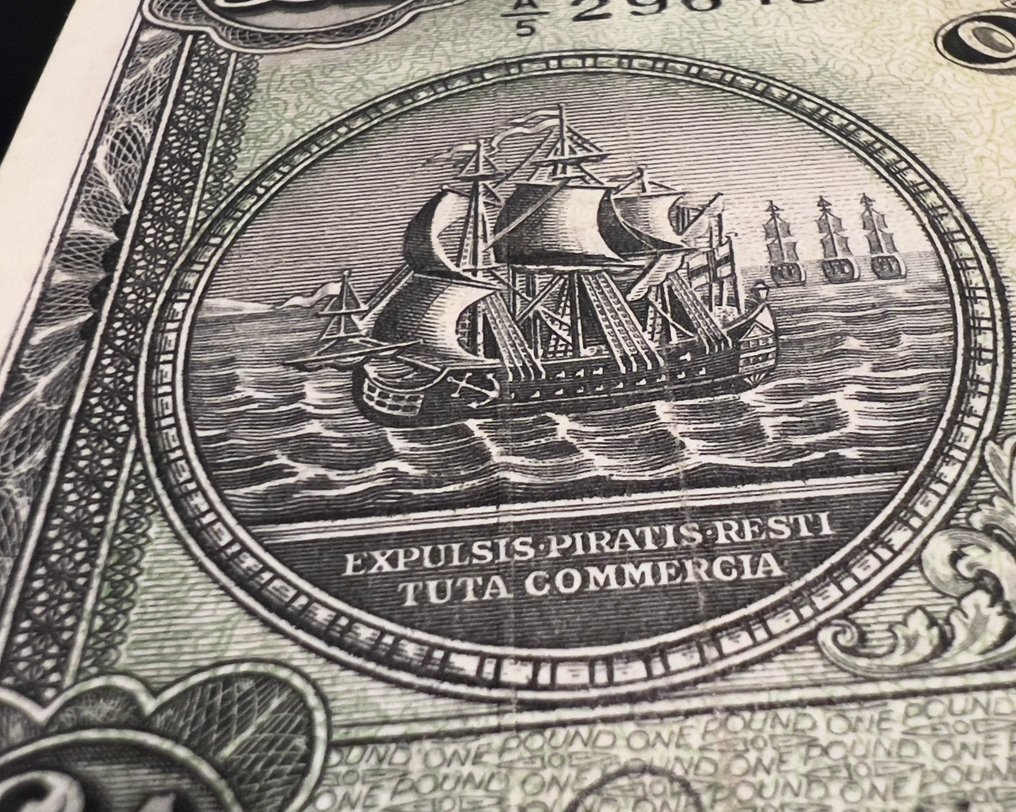 Bahamas. - 1 Pound ND (1953) - Pick 15d #2.1