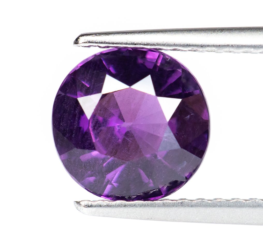 没有保留价 尖晶石  - 2.04 ct - 安特卫普宝石报告（GRA） - 深紫色 #1.0