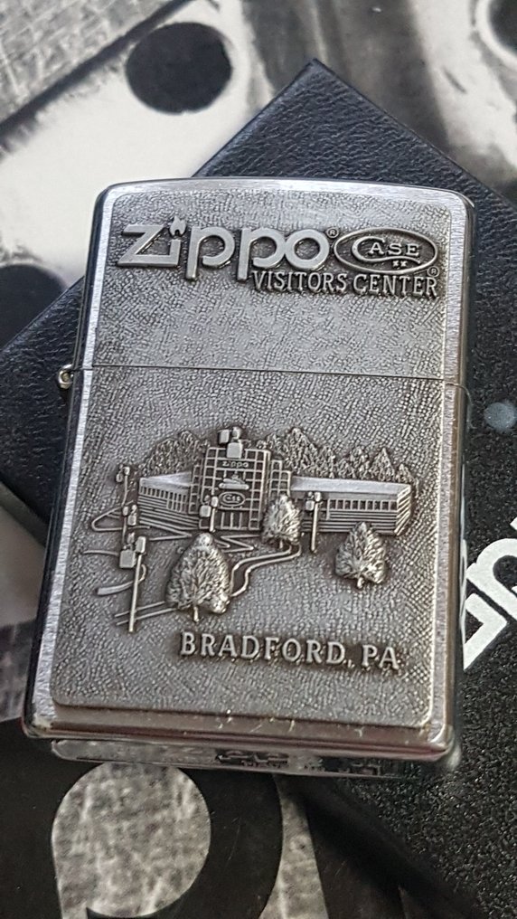 Zippo - Original Zippo Rarität Visitors Center Bradford.PA - No reserve price - Lighter - Chrome #1.0