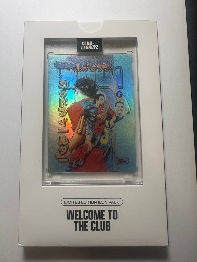 Club Legacyz Xavi Hernandez /10 Card - 全新 (M) #1.0