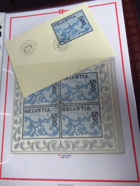 Schweiz 1997/2000 - Wunderschöne Sammlung in einem Leuchtturm-Album. #1.0