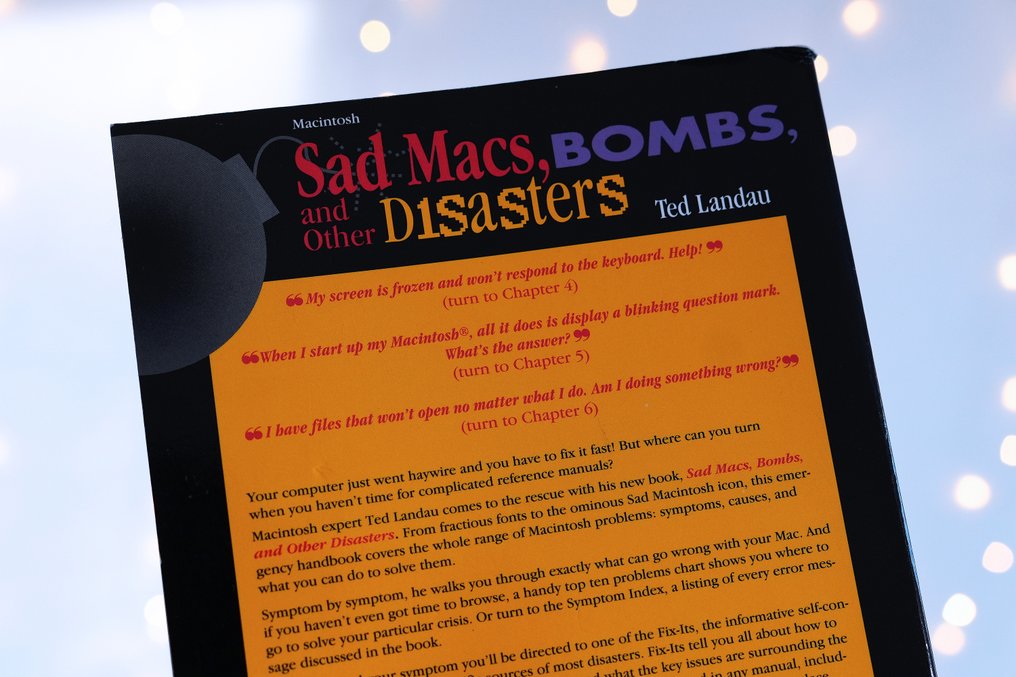 Apple Sad Macs, Bombs and Other Disasters – by Ted Landau (1993) - Computer - Con scatola sostitutiva #2.1