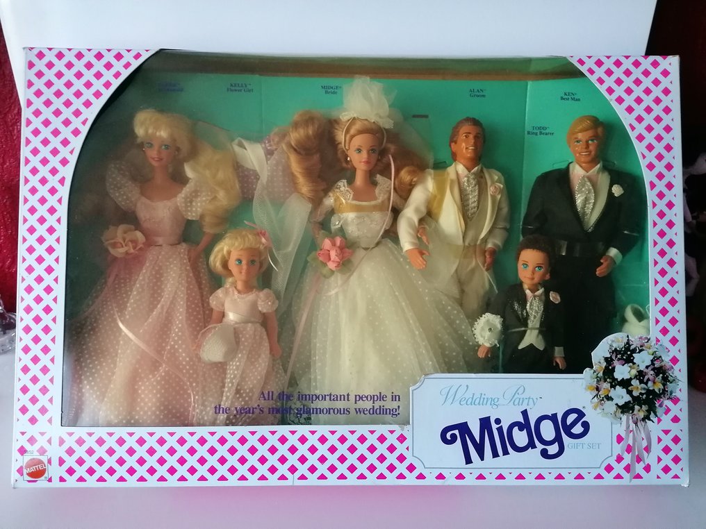 Mattel  - 芭比娃娃 Midge Wedding Party - 1990-2000 - U.S. #1.0