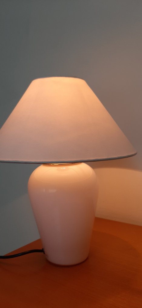 Auras - Lampada da comodino - Vetro - lampada rosa in vetro #2.1