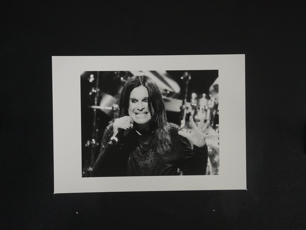Ozzy Osbourne - Iconic Legend - Fine Art Photography - XL 42x30 cm - Limited Edition 01/20 - Gallery Stamp & Curator Signature - Collector - No Reserve #1.0