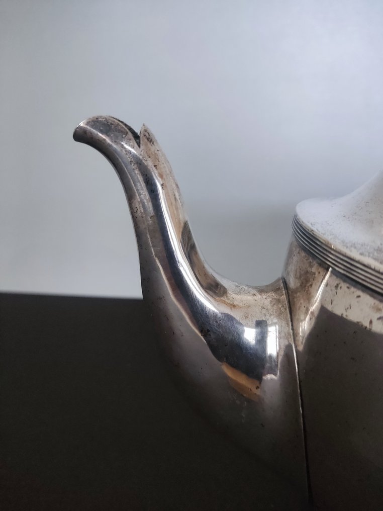 G. Reijen - Czajnik - Srebro pr. 835 - Srebrny czajnik art deco #4.3