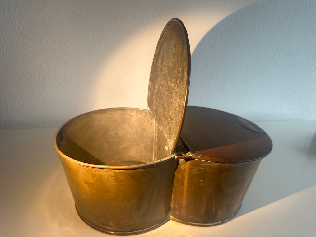 Secchiello per il ghiaccio - Ottone, Rame - Di origine reale #4.3