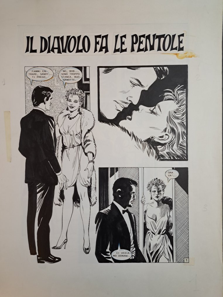 Arduini, Lucia - 16 Original page - Il Diavolo Fa Le Pentole - 1985 #1.0