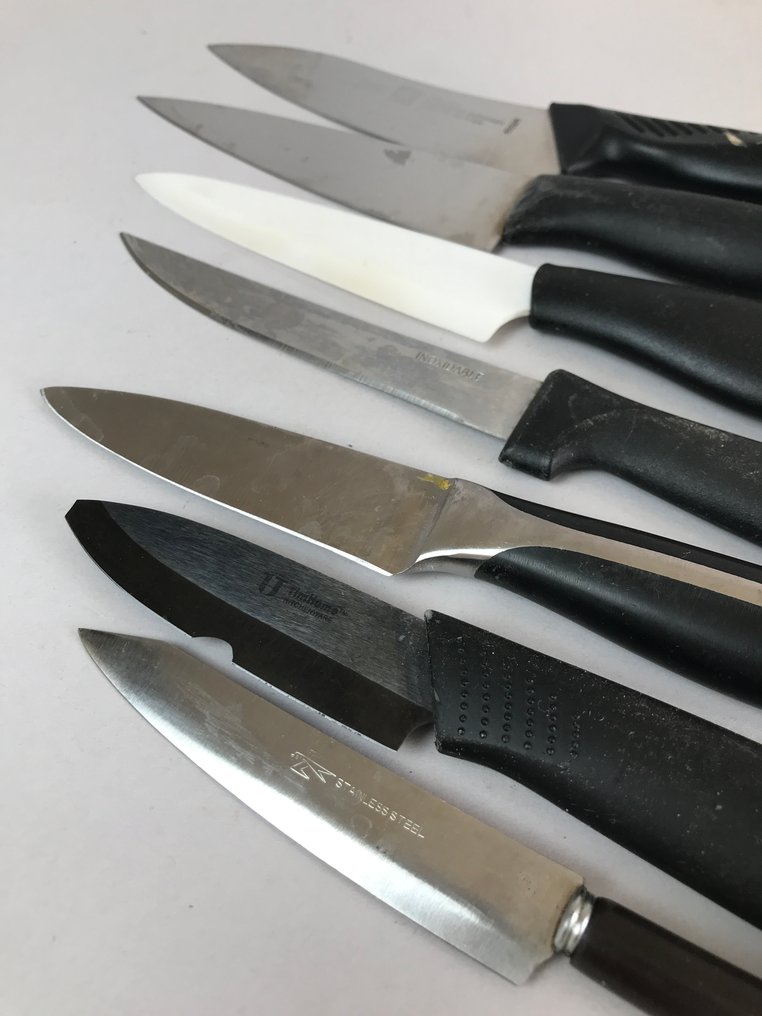 厨刀 - 钢, 木 - 日本 - 七件套刀具 #1.0