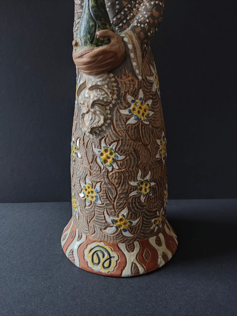 Statuetta, Terracotta figuur jaren 60 - 38 cm - Terracotta #3.2