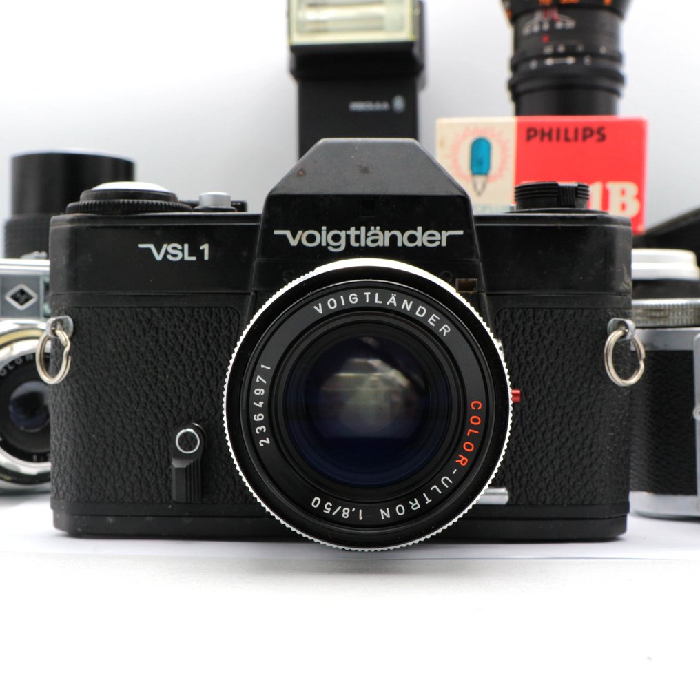 Voigtländer, Agfa, Braun analogue lot (**read**) Appareil photo reflex mono-objectif (SLR) #2.1