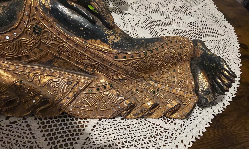 Sculpture 66 cm bouddha couché - Γλυπτό - Ταϊλάνδη  (χωρίς τιμή ασφαλείας) #3.2