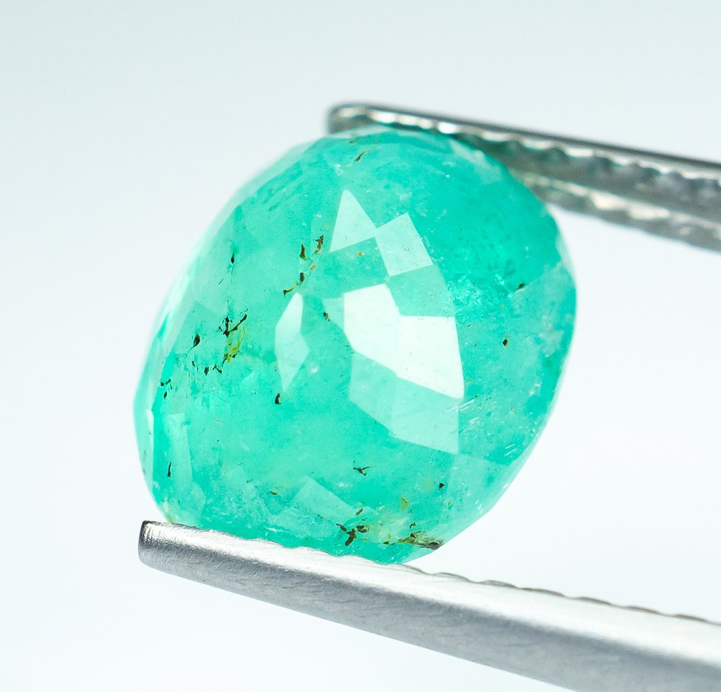 沒有保留價 祖母綠  - 2.71 ct - Bellerophon Gemlab - 蓝绿色（尼日利亚） #4.3