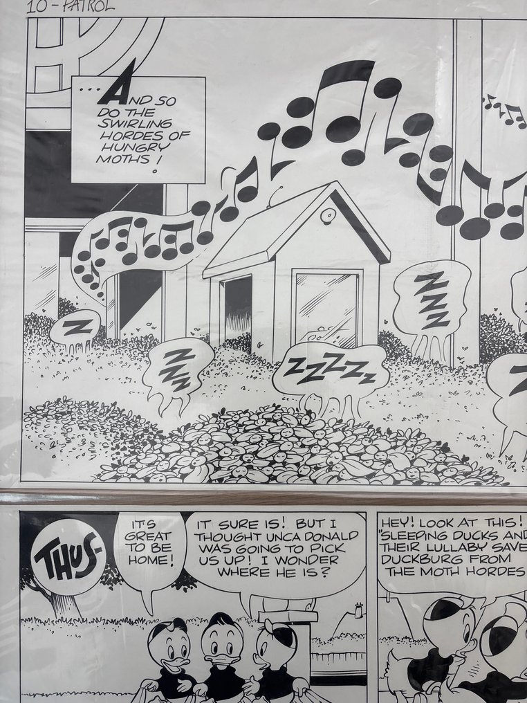 Van Horn, William - Original page - Uncle Scrooge - 10 - Patrol #2.1